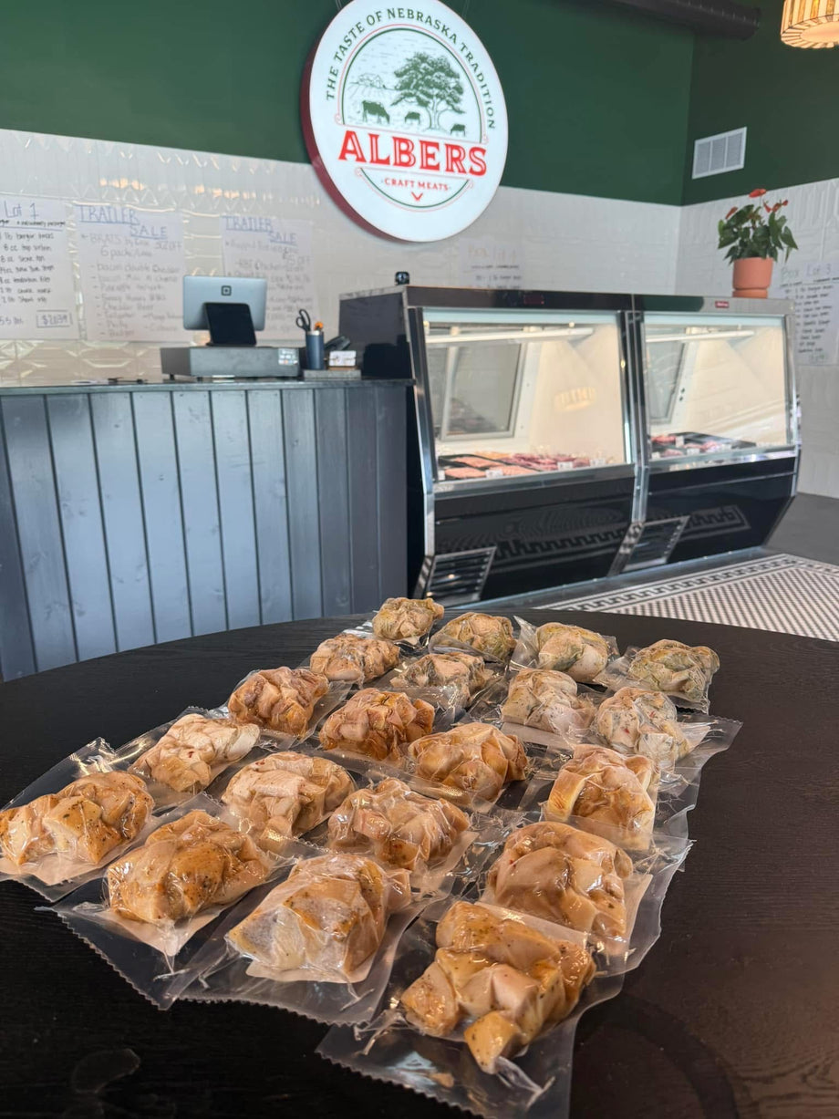 20 Pack - Mixed Variety 6 oz Chicken – Albers Craft Meats